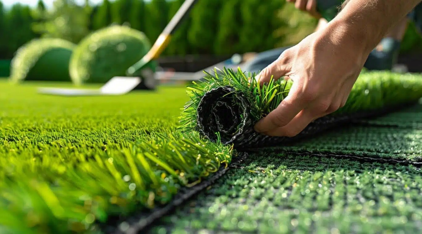 Installing artificial grass in Santa Cruz, CA
